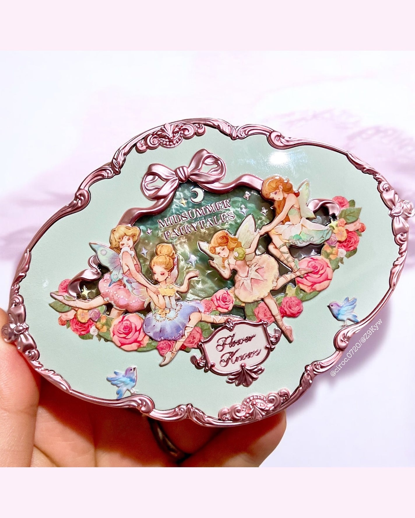 ミッドサマーフェアリーテイルズコレクション 5色アイシャドウパレット/FlowerKnows/アイシャドウパレットを使ったクチコミ(7枚目)