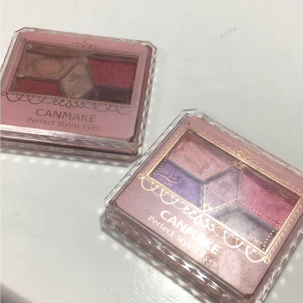 【旧品】パーフェクトスタイリストアイズ/キャンメイク/アイシャドウパレットを使ったクチコミ（1枚目）