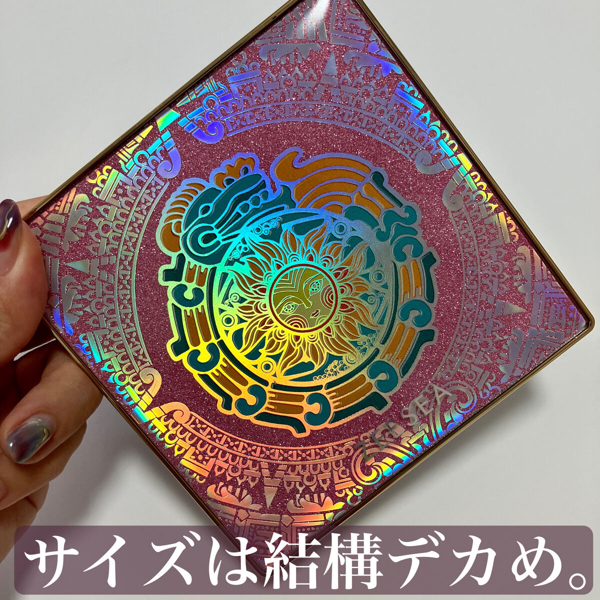 Fireworks 16 Color Eye Shadow/ZEESEA/アイシャドウパレットを使ったクチコミ（3枚目）