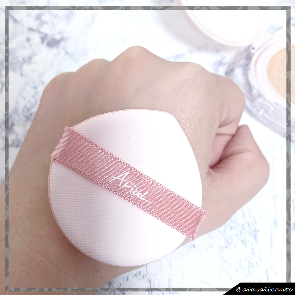 アリウル インクフェザーカバーラスティングクッション/Ariul/クッションファンデーションを使ったクチコミ（3枚目）