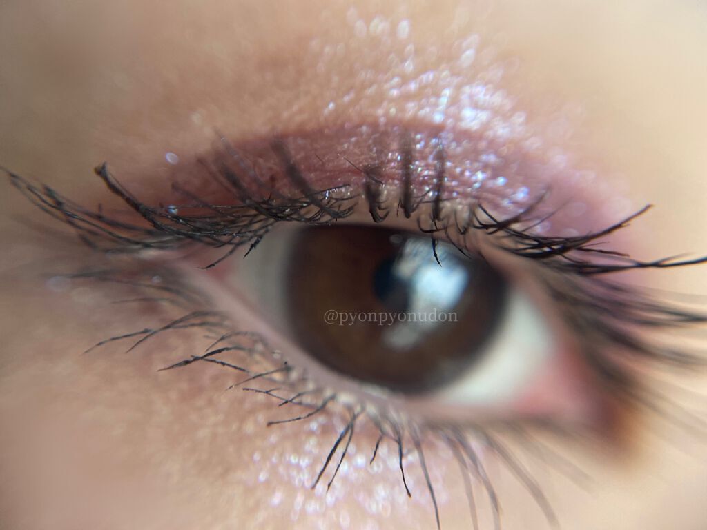 アディクション ザ アイシャドウ 136 Black Rose★限定色/ADDICTION/単色アイシャドウを使ったクチコミ（3枚目）