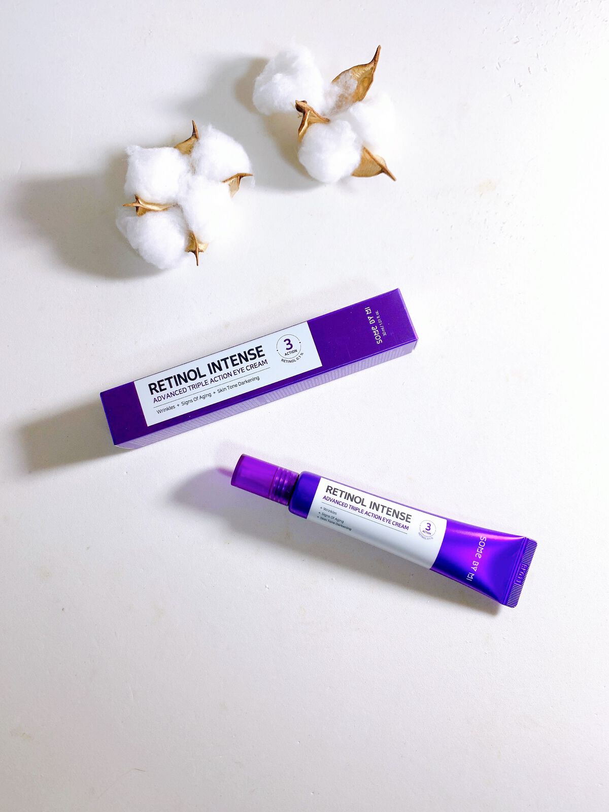 レチノールインテンシブ アドバンスドトリプルアクションアイクリーム/SOME BY MI/アイケア・アイクリームを使ったクチコミ（2枚目）