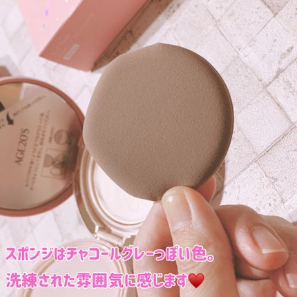 ヴェールヌーディ エッセンスパクトグロウ/AGE20’s/クリーム・エマルジョンファンデーションを使ったクチコミ(4枚目)