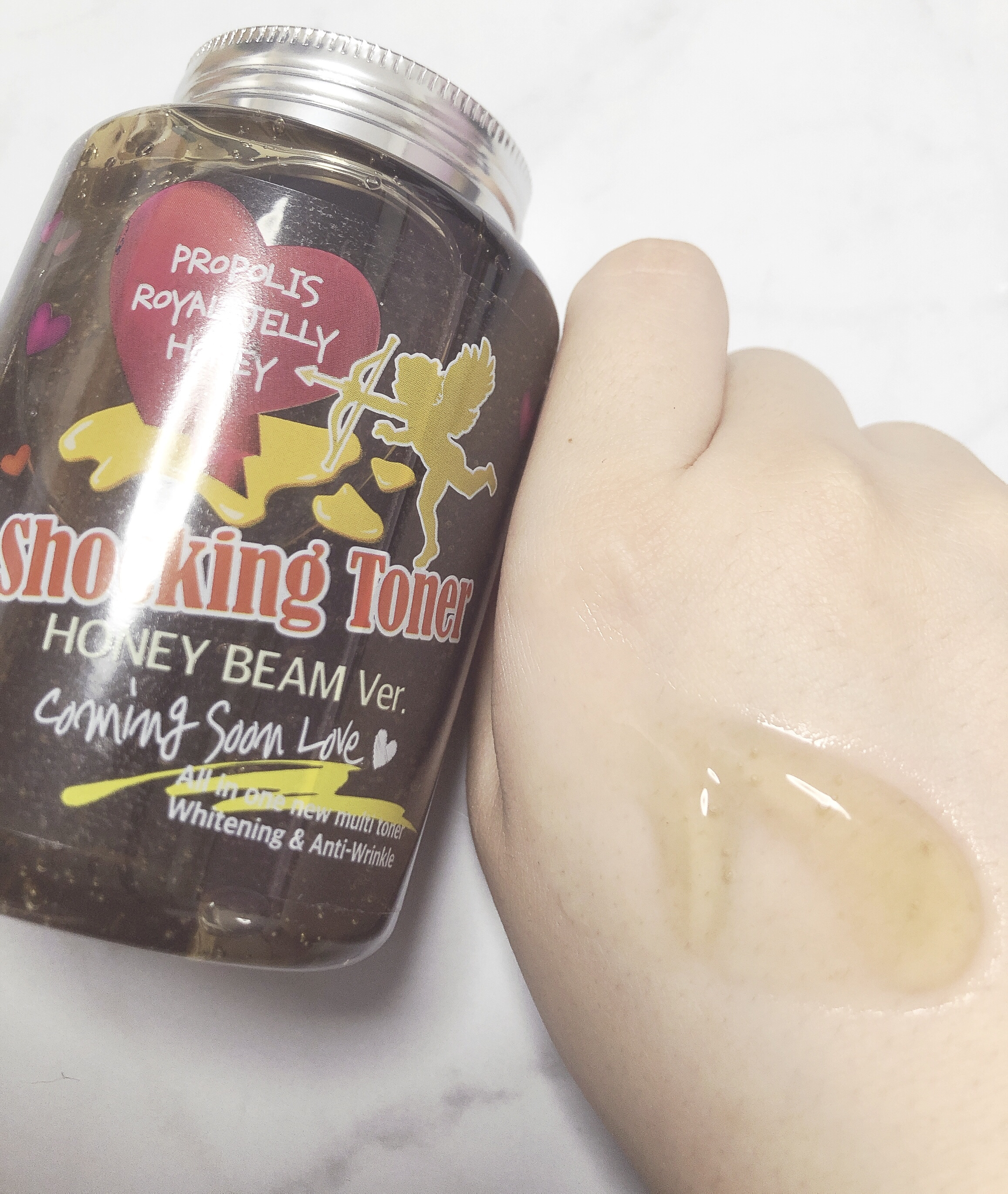 オールインワンショッキングトナー Special LOVE ver./Label Young/オールインワン化粧品を使ったクチコミ（3枚目）