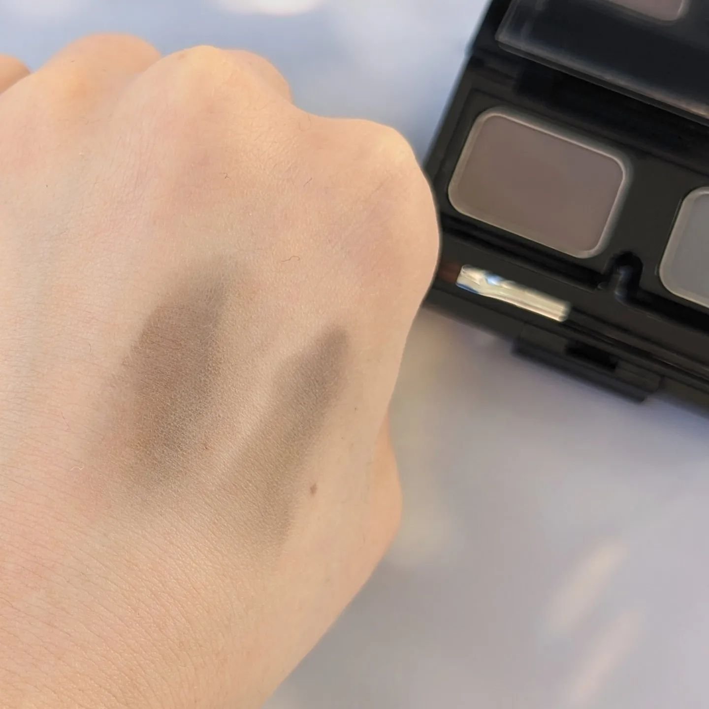 ビューステージ アイブロウパウダー ダーク/ビューステージ コスメティック/パウダーアイブロウを使ったクチコミ（3枚目）