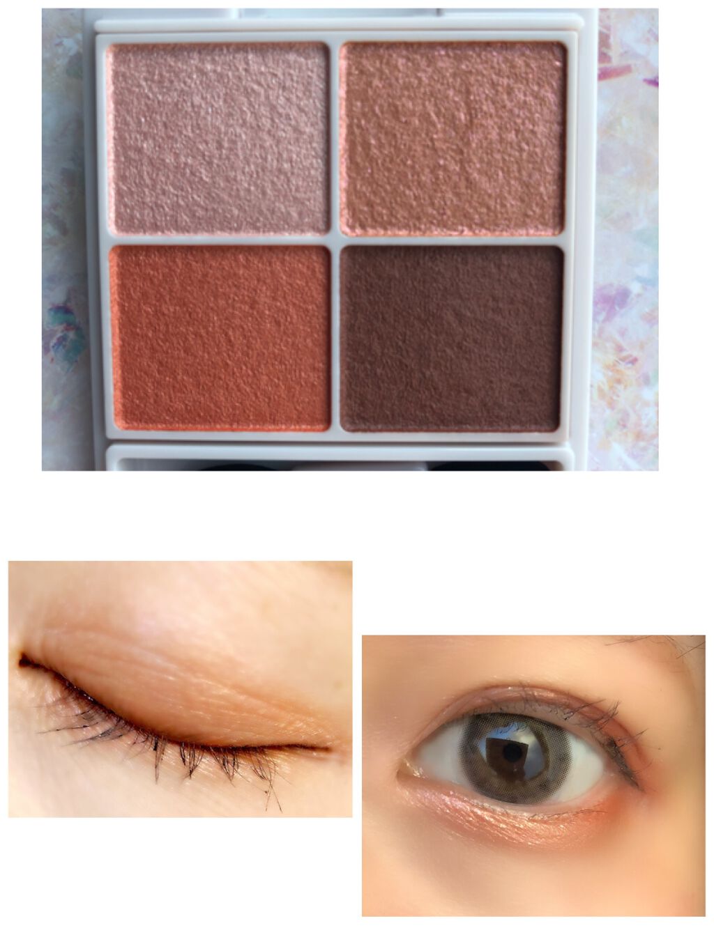 シルキースフレアイズ/キャンメイク/アイシャドウパレットを使ったクチコミ（3枚目）