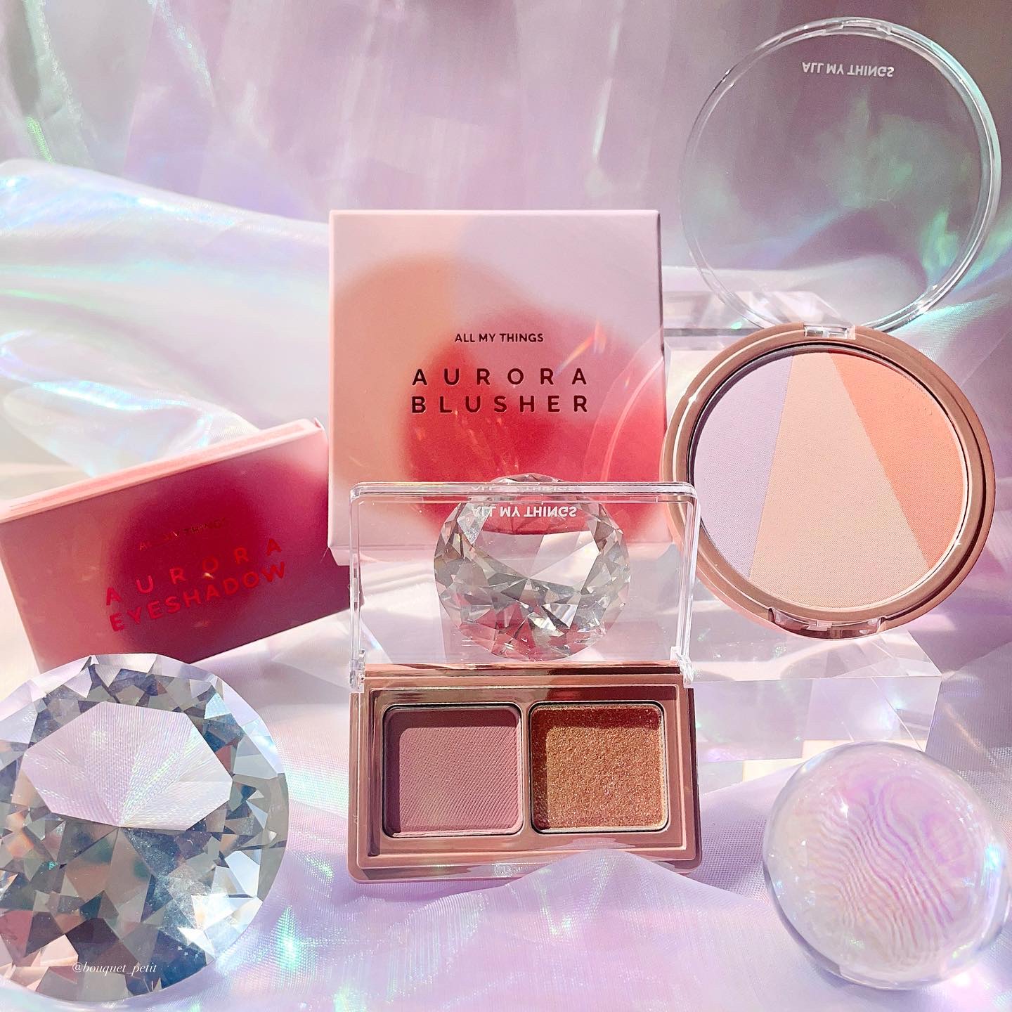 オーロラアイシャドウ/all my things/アイシャドウパレットを使ったクチコミ（1枚目）