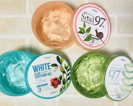 Snail Soothing Gel 97%/ハイジドルフ/ボディローションを使ったクチコミ(1枚目)