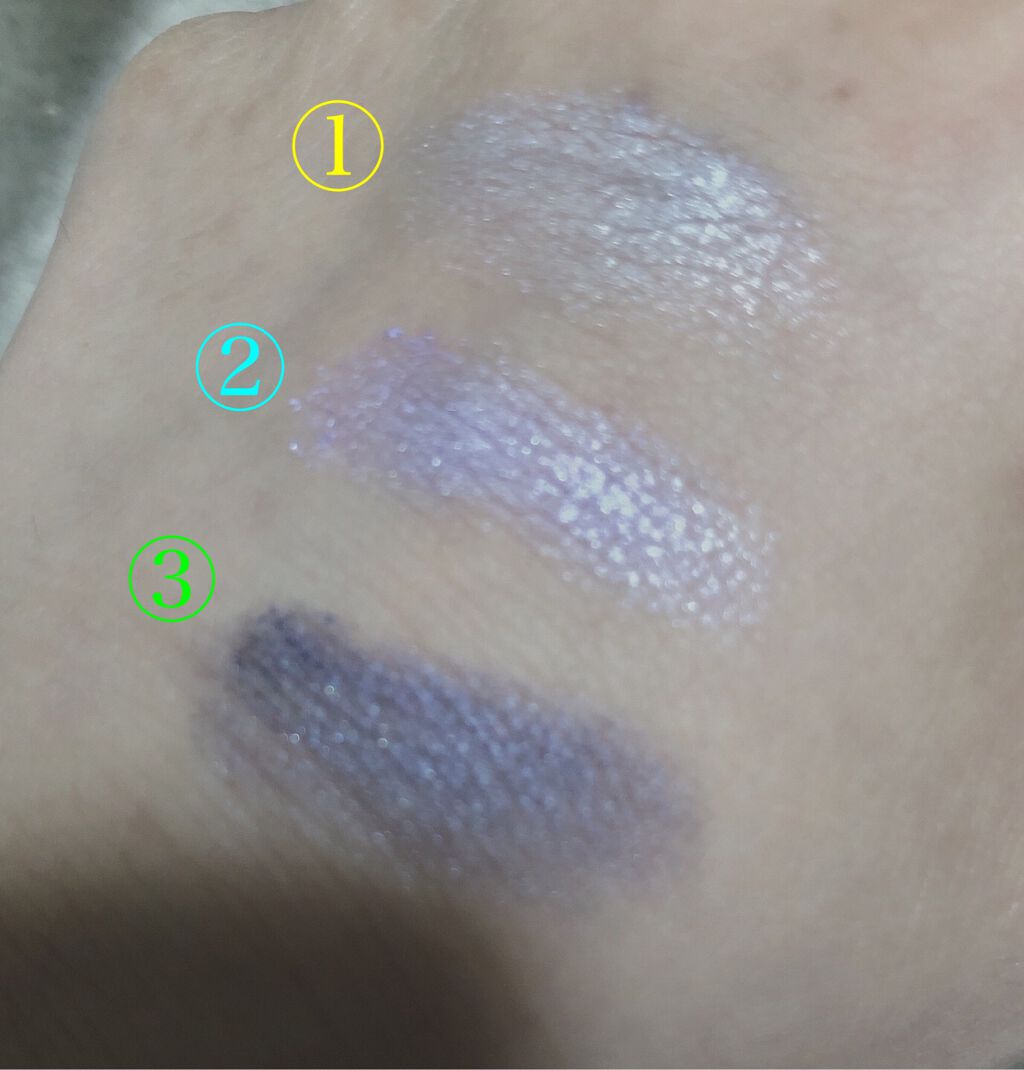 グラデカラーアイシャドウ/media/アイシャドウパレットを使ったクチコミ(3枚目)