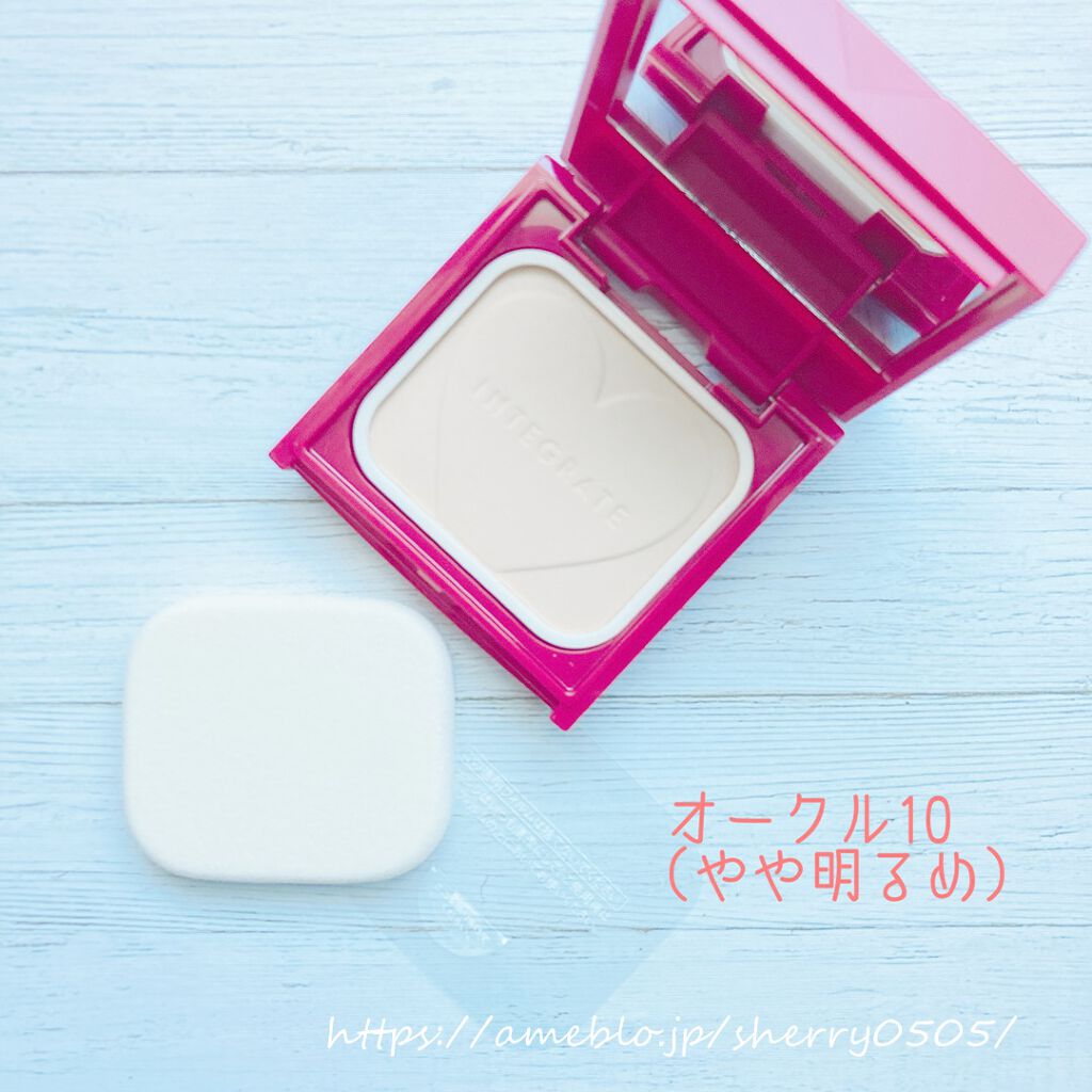 プロフィニッシュファンデーション/インテグレート/パウダーファンデーションを使ったクチコミ（2枚目）