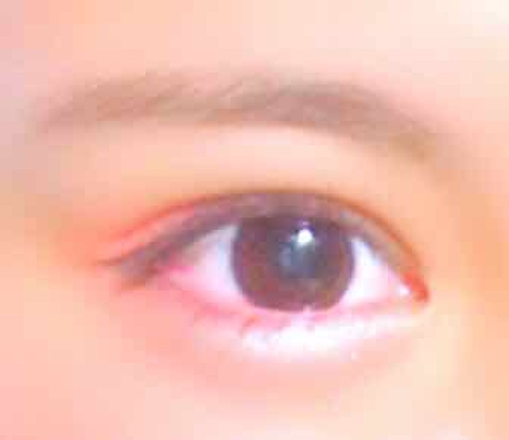 ブラックアイライナー細芯/CEZANNE/リキッドアイライナーを使ったクチコミ（2枚目）