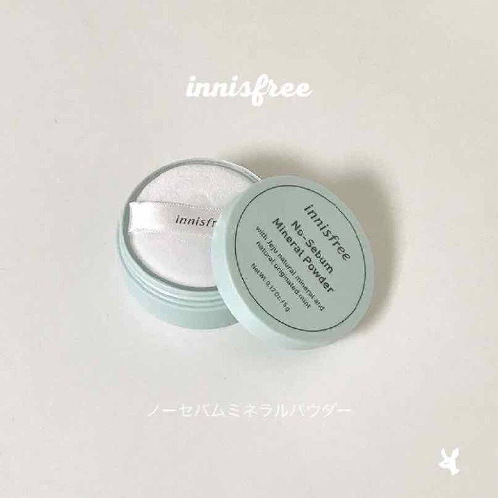 ノーセバム ミネラルパウダー/innisfree/ルースパウダーを使ったクチコミ（1枚目）