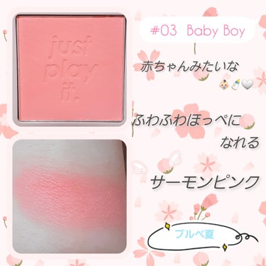 CathyDoll ヌードマットブラッシャーのクチコミ「Cathy Doll  ヌードマットブラッシャー
03 BabyBoy,08 Sanday
7.....」（2枚目）