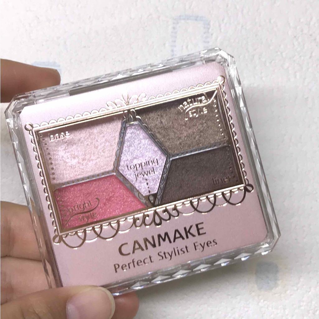 【旧品】パーフェクトスタイリストアイズ/キャンメイク/アイシャドウパレットを使ったクチコミ(1枚目)