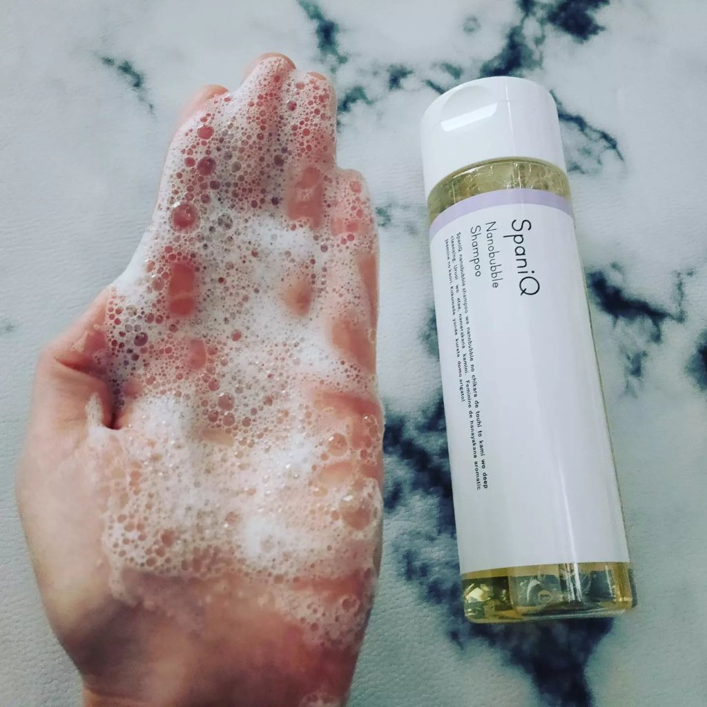 ナノグロストリートメント/SpaniQ/洗い流すヘアトリートメントを使ったクチコミ（3枚目）