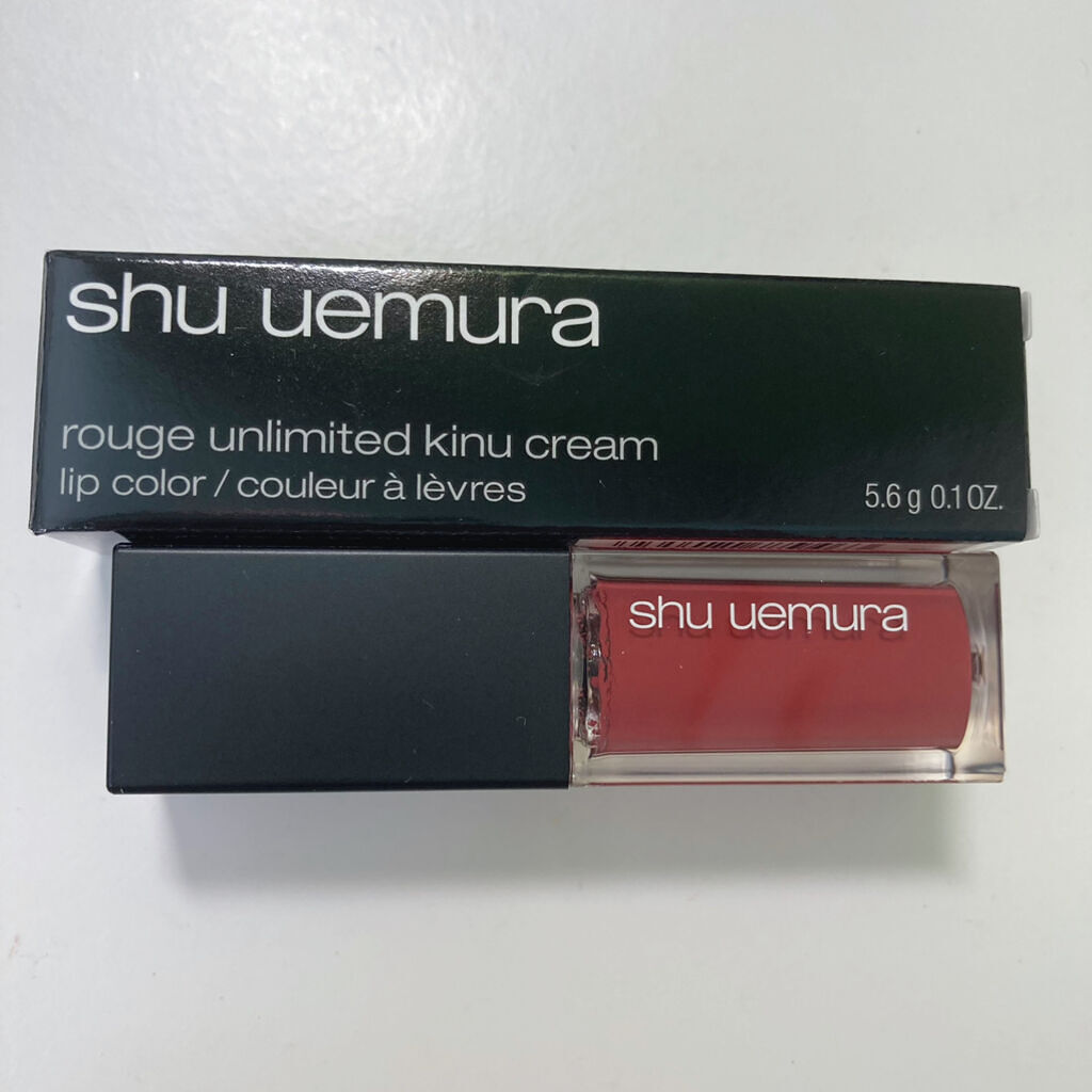 キヌ ルージュ サテン/shu uemura/口紅を使ったクチコミ（2枚目）