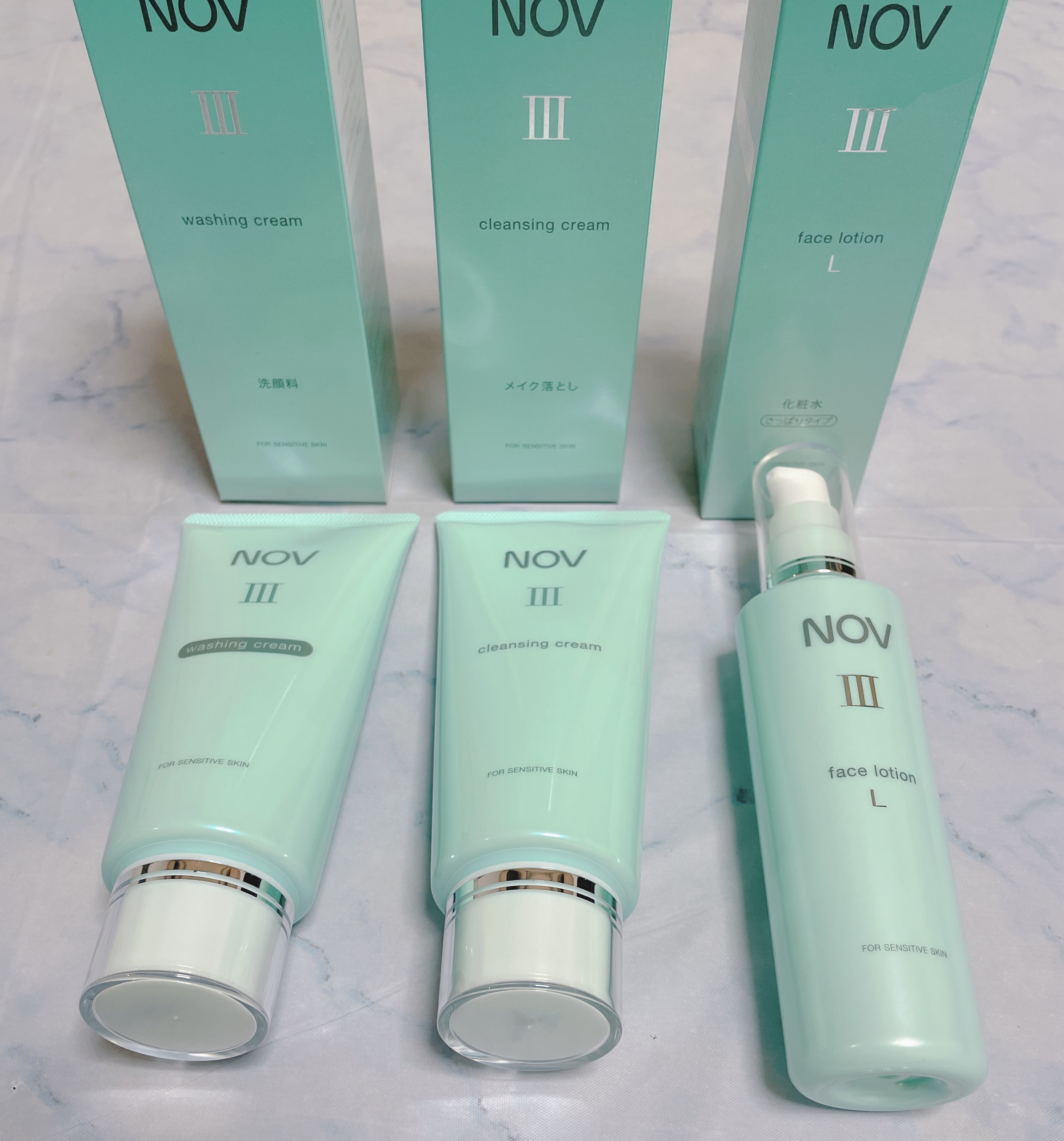 Ⅲ フェイスローション Ｌ 120mL/NOV/化粧水を使ったクチコミ（1枚目）