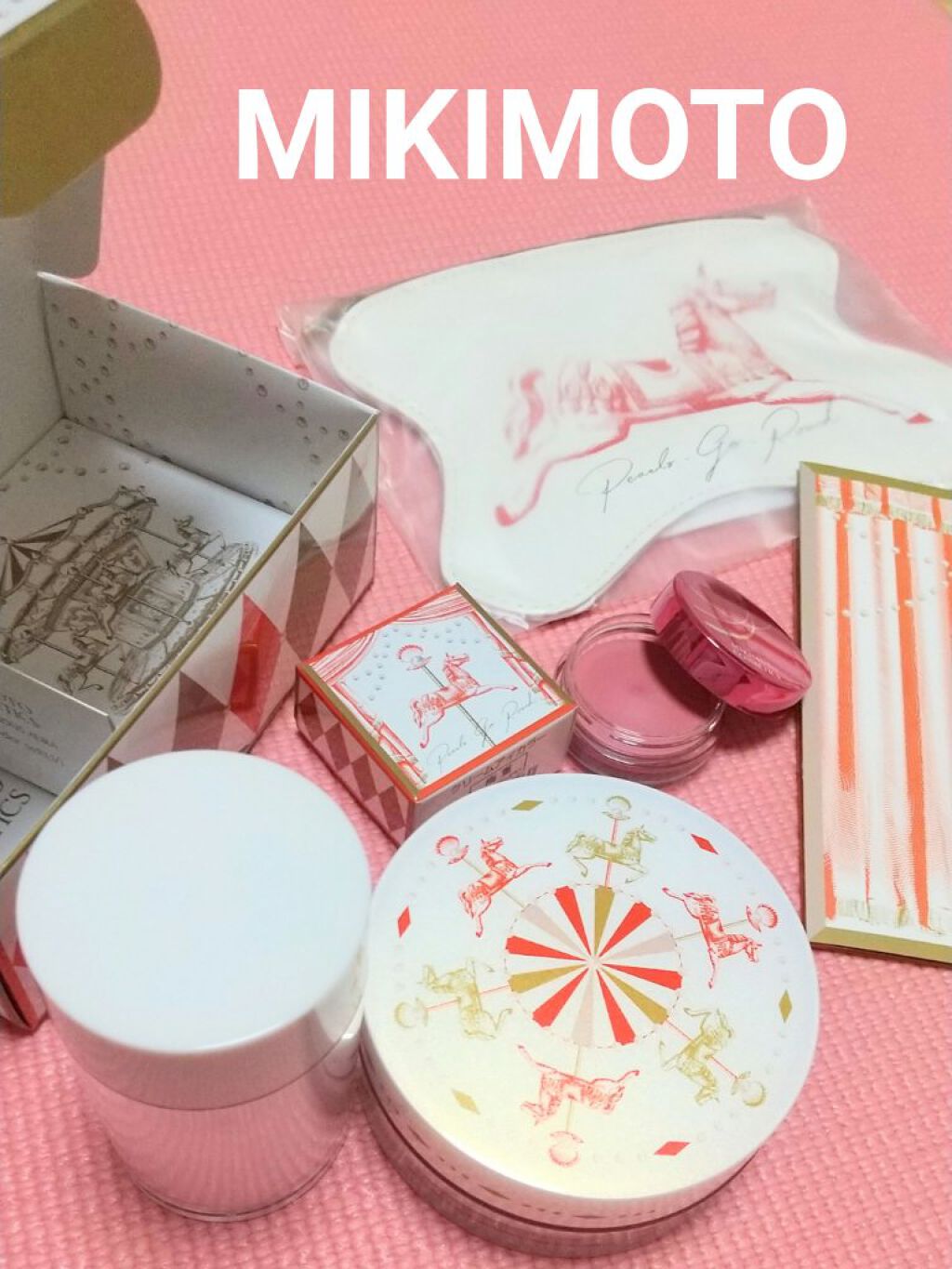 フェイスパウダーセット/ミキモト コスメティックス/メイクアップキットを使ったクチコミ（1枚目）