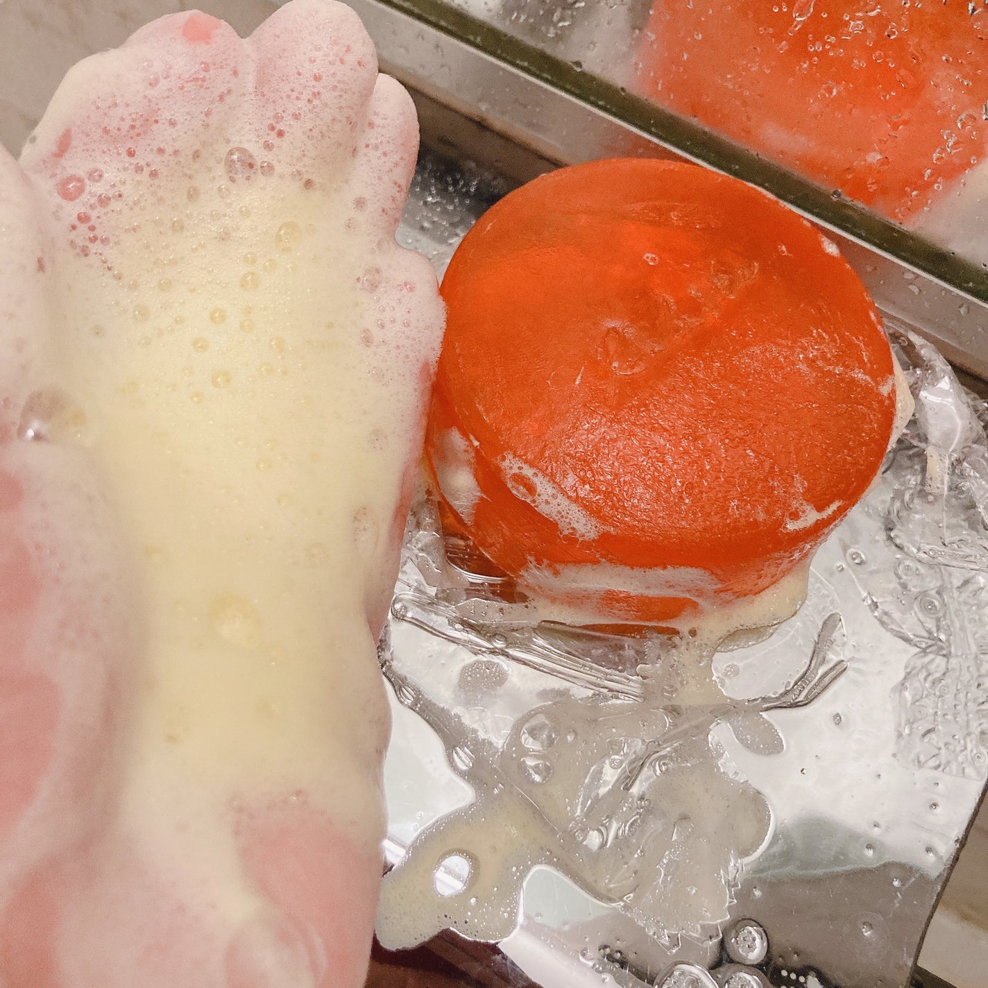 オイルインソープ/Lala Vie/洗顔石鹸を使ったクチコミ(1枚目)