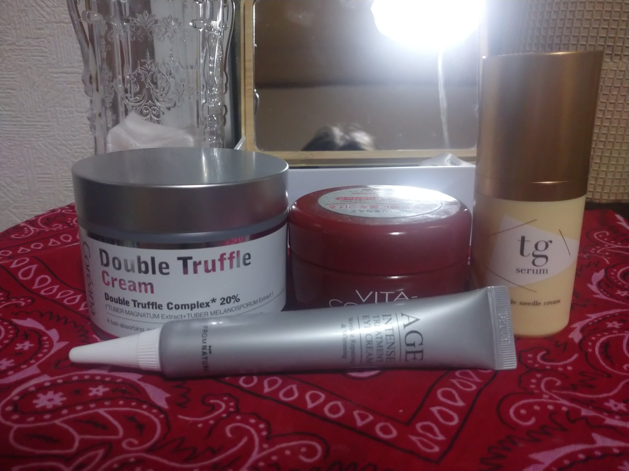 TGセラム美容クリーム/Libeiro/美容液を使ったクチコミ（3枚目）