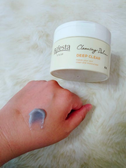 クレンジングバーム ディープクリア /ビフェスタ/クレンジングバームを使ったクチコミ(3枚目)