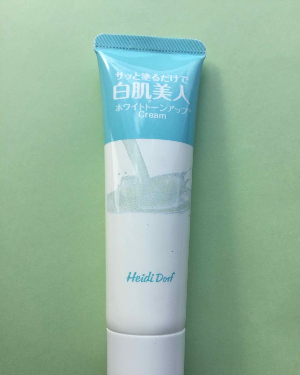 ミルキーホワイト クリーム/ハイジドルフ/化粧下地を使ったクチコミ(1枚目)