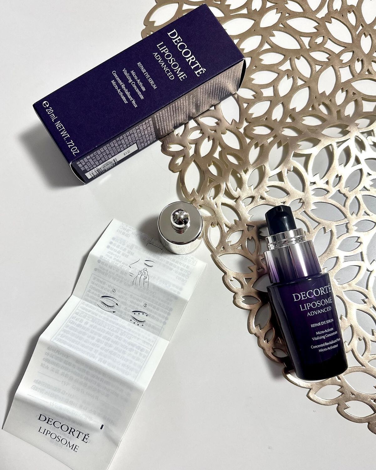 リポソーム アドバンスト リペアアイセラム/DECORTÉ/アイケア・アイクリームを使ったクチコミ(2枚目)