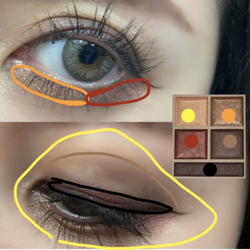 パノラマデザイン アイパレット/Visée/アイシャドウパレットを使ったクチコミ（3枚目）