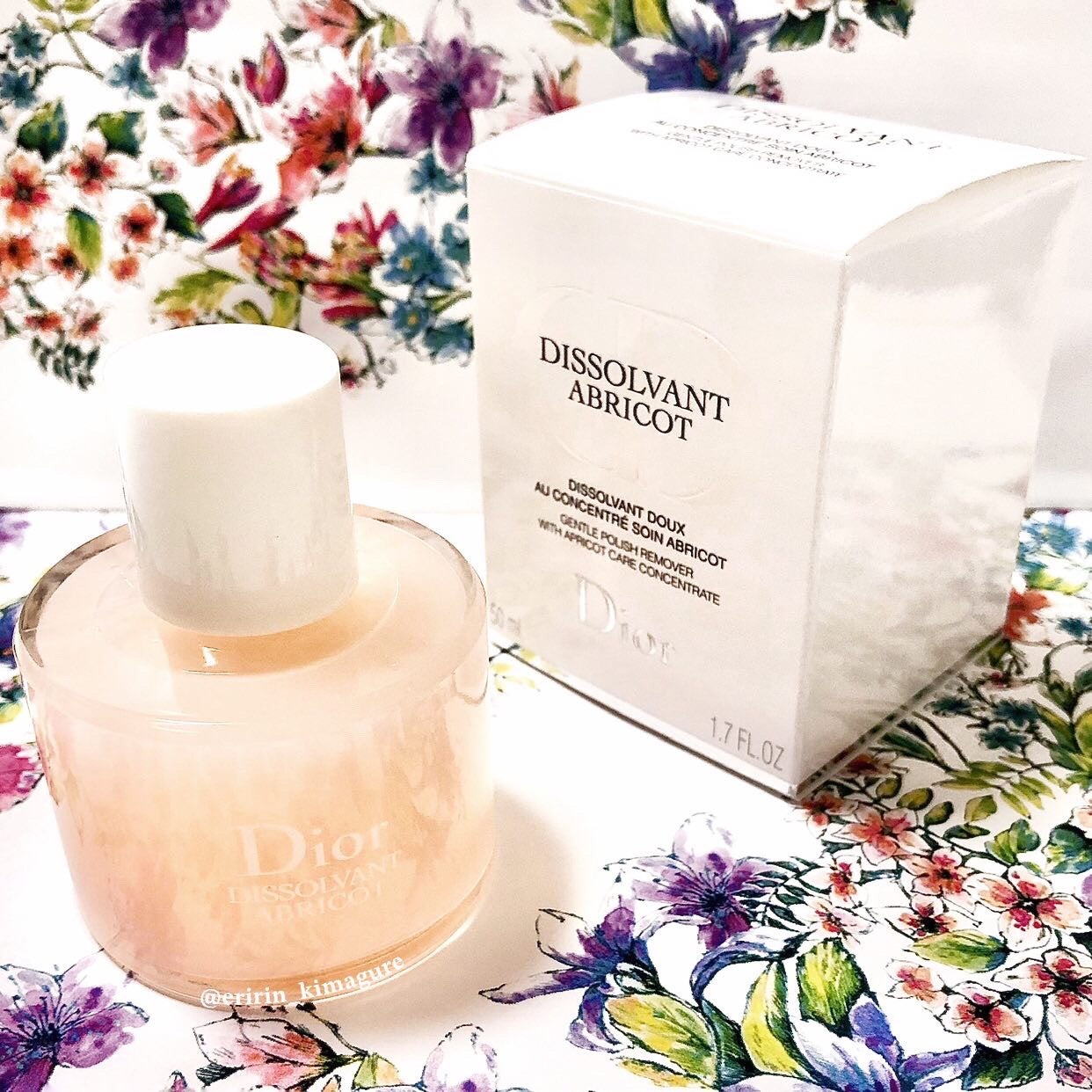 ネイル リムーバー アブリコ/Dior/除光液を使ったクチコミ(2枚目)