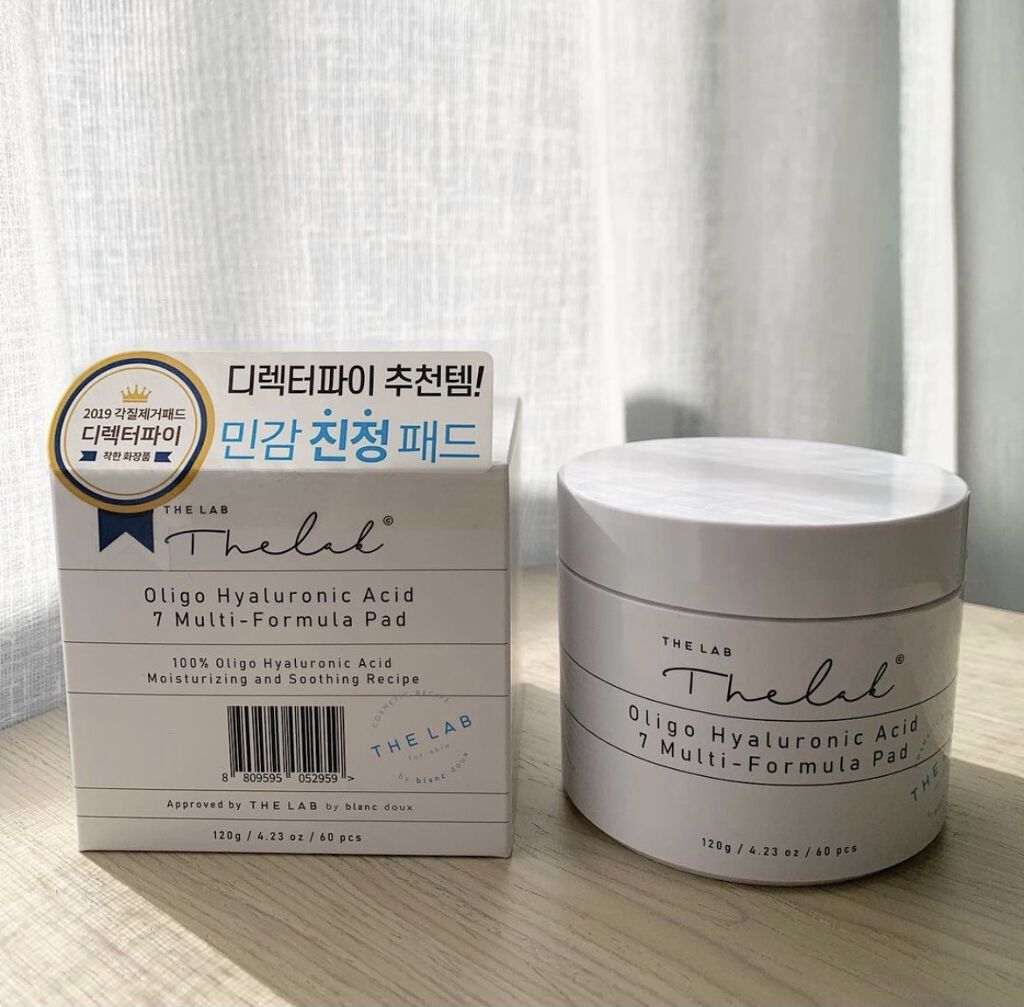 オリゴヒアルロン酸7マルチフォーミュラパッド/THE LAB by blanc doux(ザラボバイブランドゥ)/トナーパッドを使ったクチコミ（1枚目）