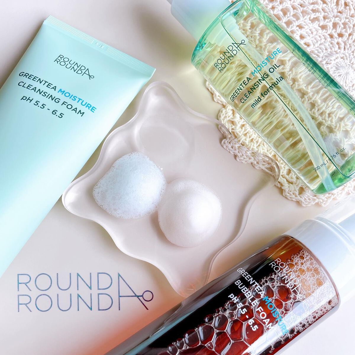 グリーンティー モイスチャークレンジングフォーム/ラウンドアラウンド/洗顔フォームを使ったクチコミ(8枚目)