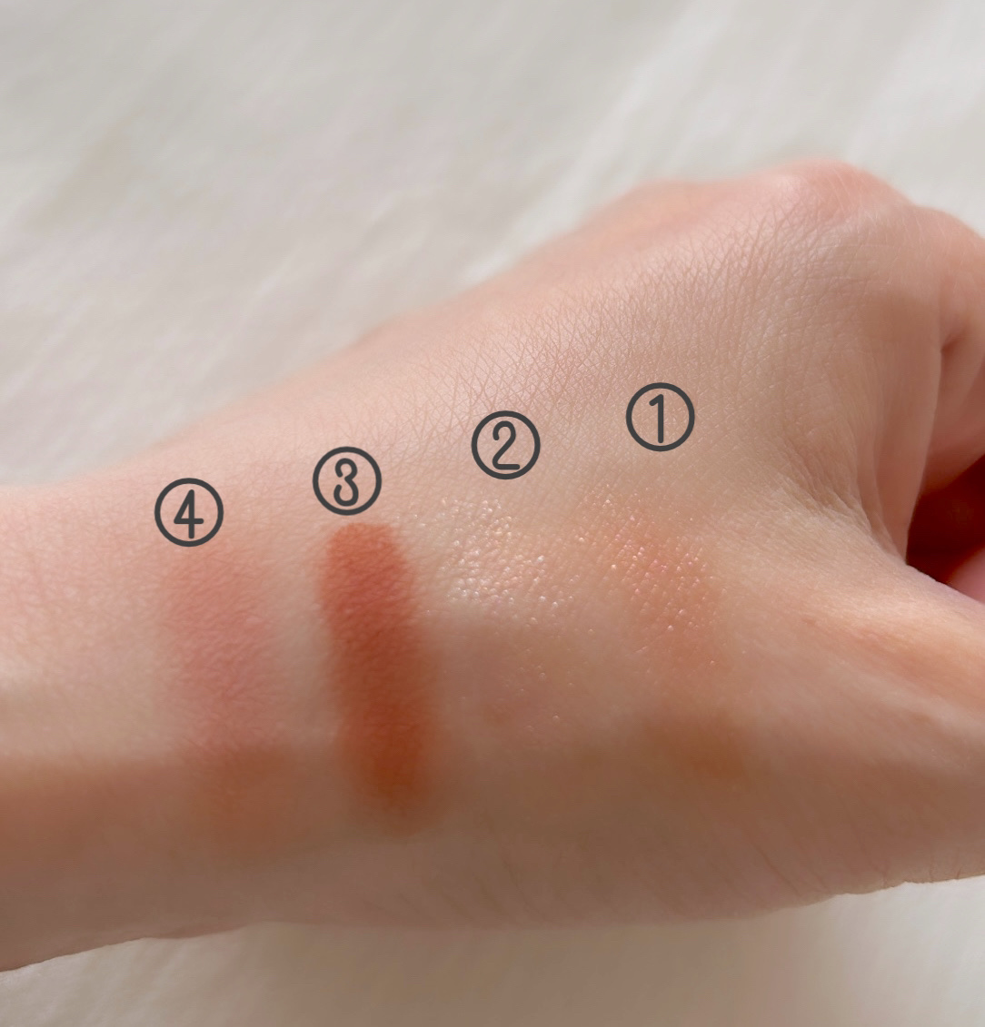 UR GLAM グリッターアイズ /U R GLAM/アイシャドウパレットを使ったクチコミ（3枚目）