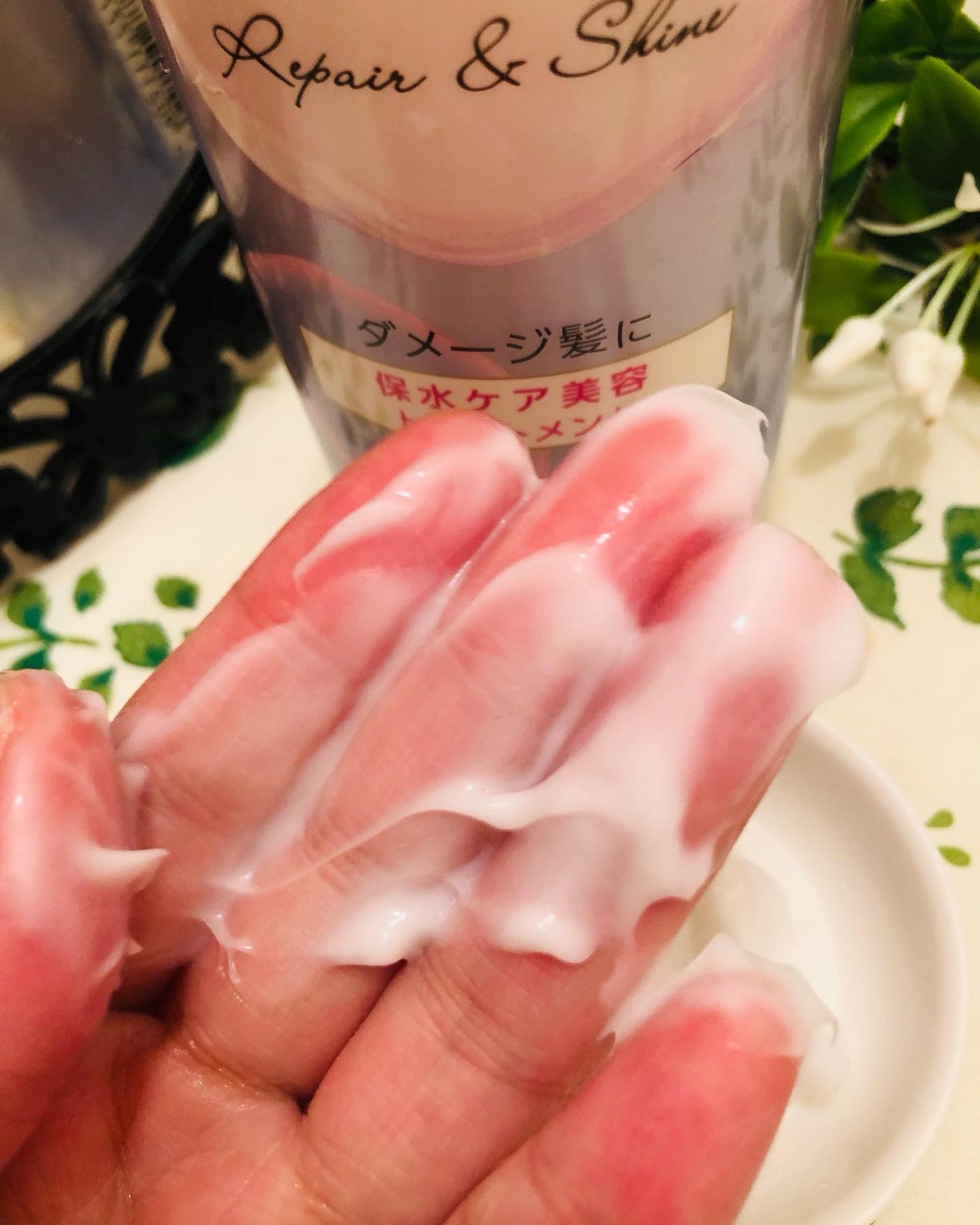 ラックス バスグロウ ストレート&シャイン ヘアブースター/LUX/ヘアミストを使ったクチコミ(4枚目)