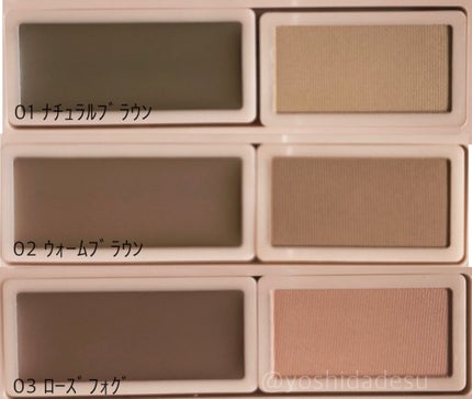 スタイリングデュアルアイブロウ/キャンメイク/アイブロウを使ったクチコミ(2枚目)