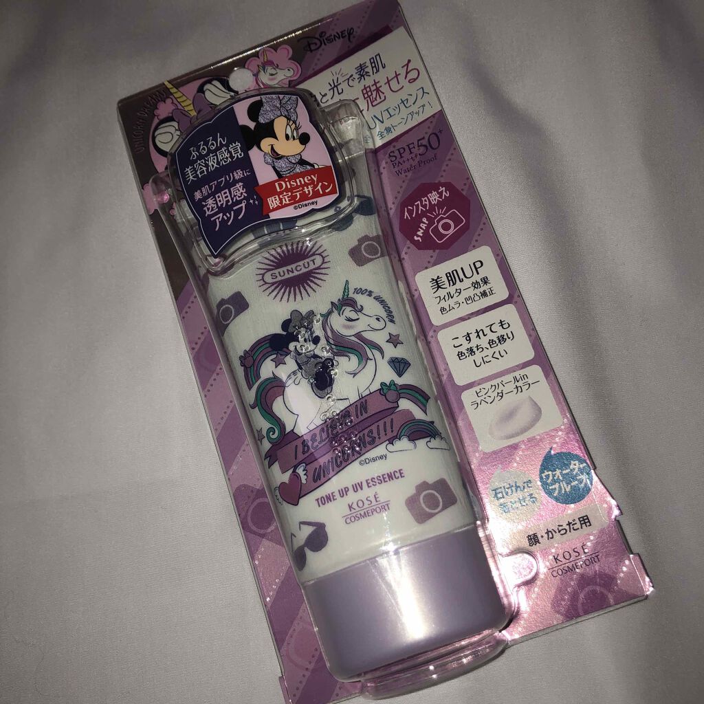 トーンアップUV エッセンス/サンカット®/日焼け止めローションを使ったクチコミ（2枚目）