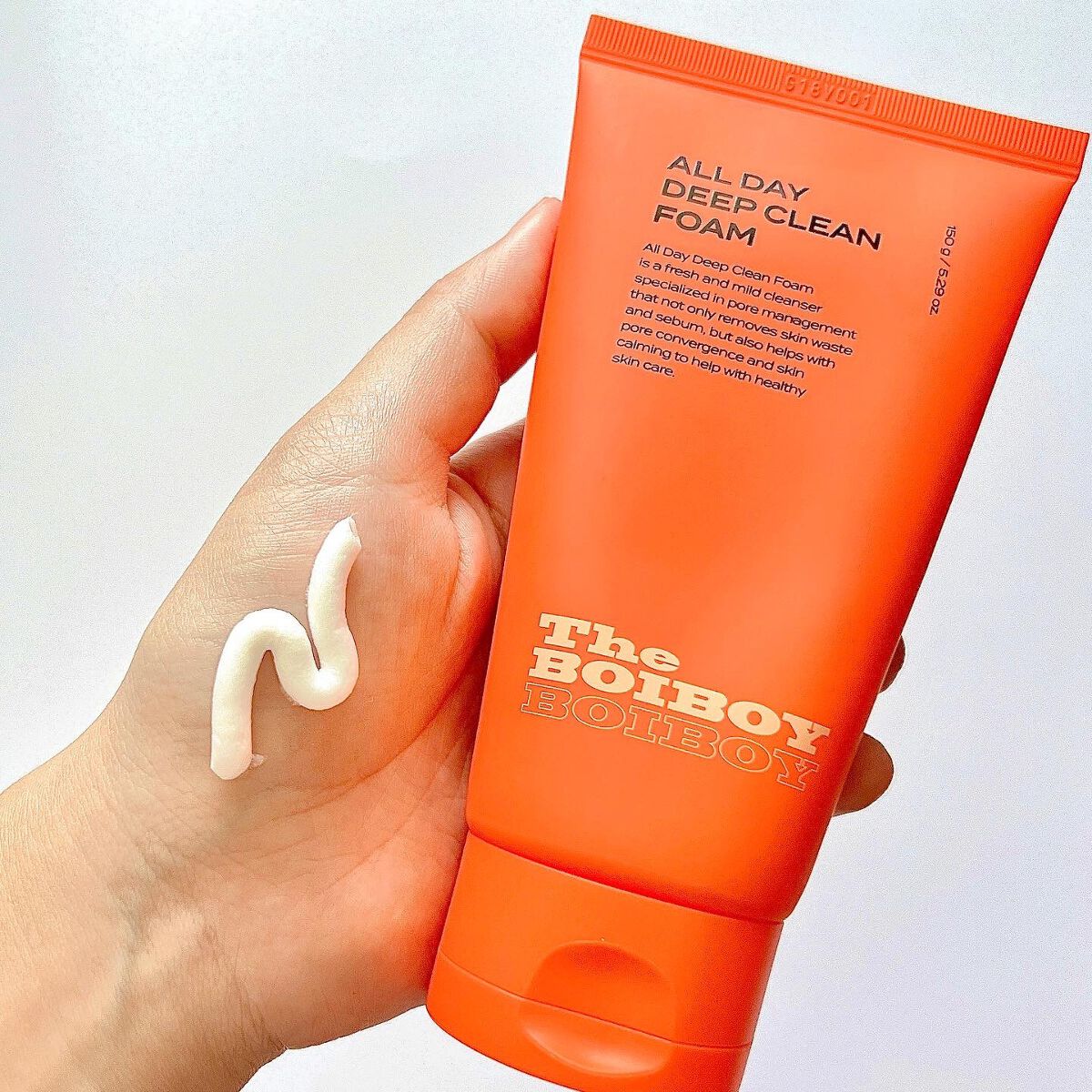 オールデイ ディープクリーンフォーム/TheBOIBOY/洗顔フォームを使ったクチコミ(4枚目)
