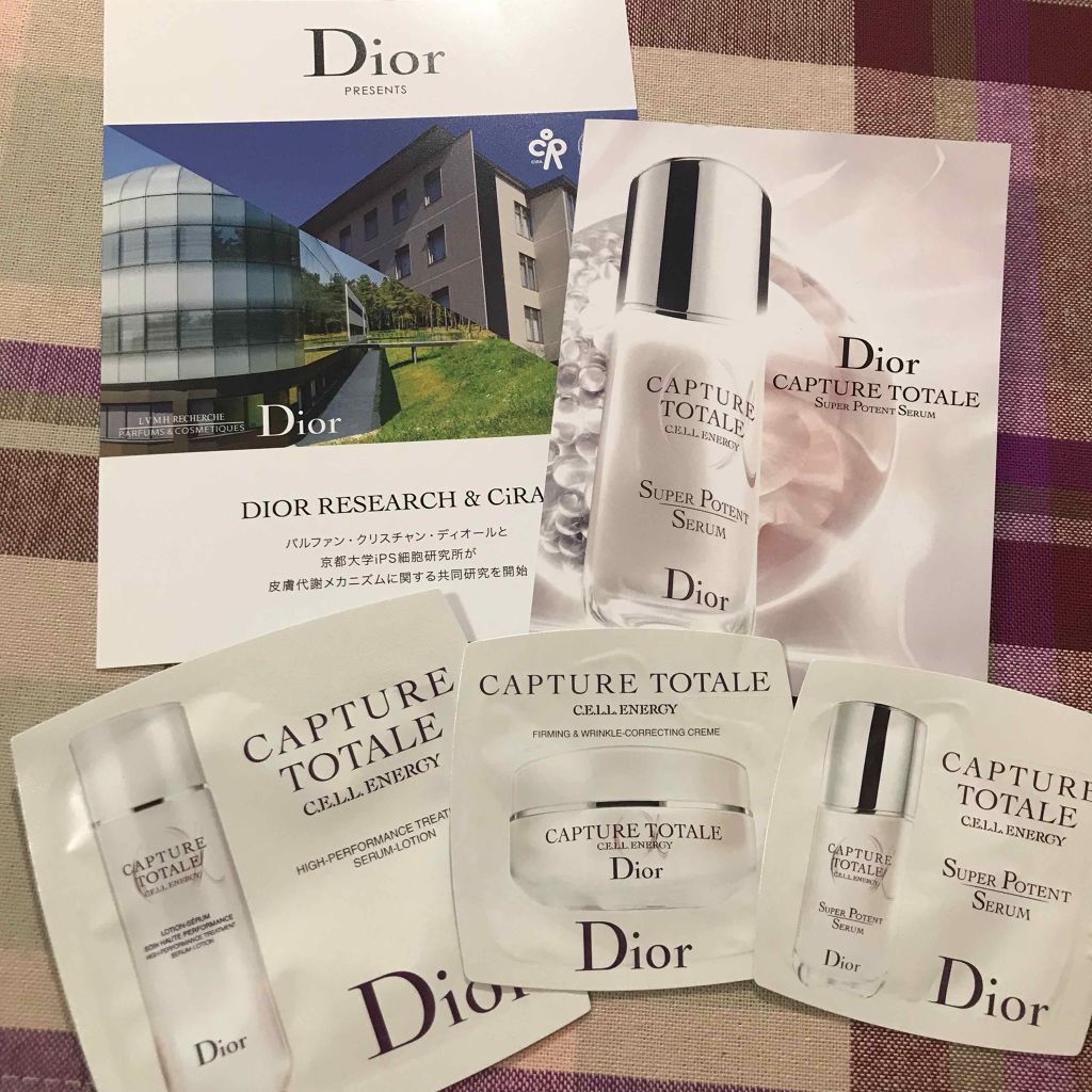カプチュール トータル セル ENGY クリーム/Dior/フェイスクリームを使ったクチコミ(1枚目)