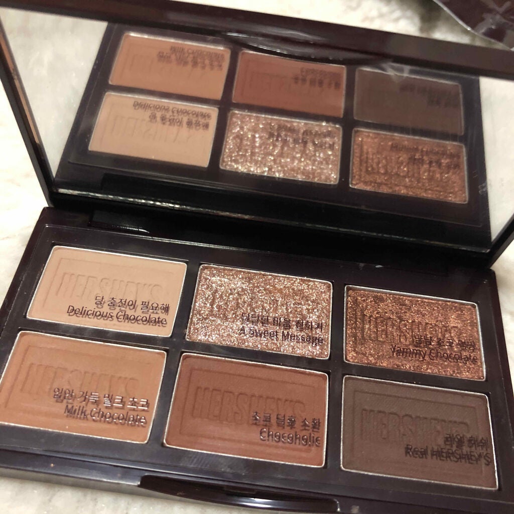 ハーシー プレイカラーアイズミニ/ETUDE/アイシャドウパレットを使ったクチコミ(2枚目)