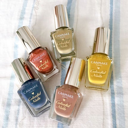 カラフルネイルズ/キャンメイク/マニキュアを使ったクチコミ(1枚目)