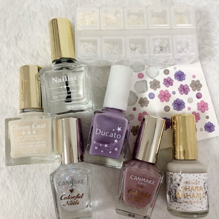 しずくネイルシール/キャンドゥ/ネイルシールを使ったクチコミ(2枚目)