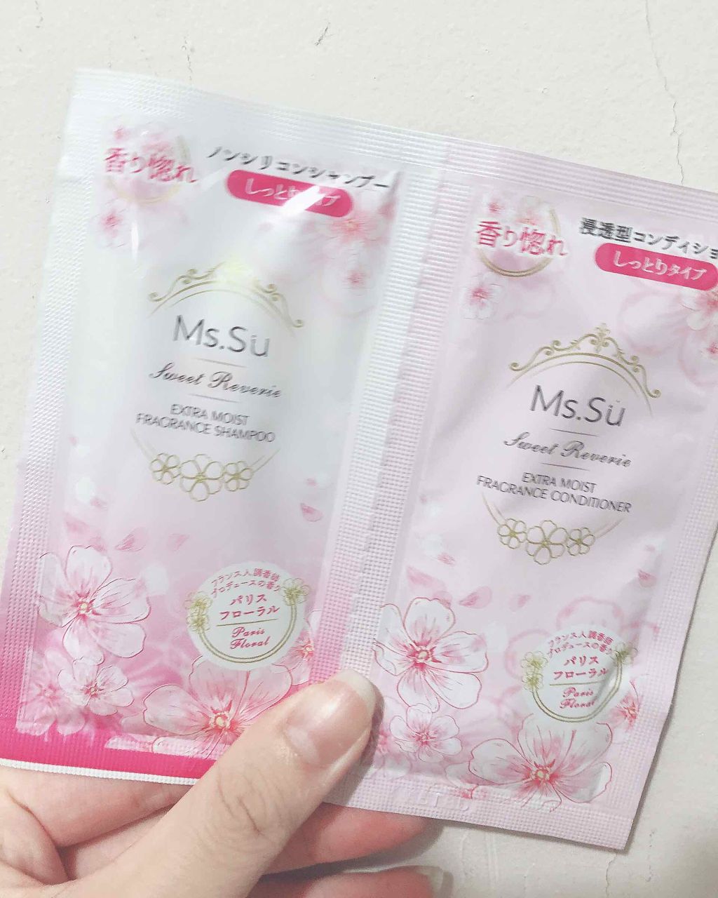 スイートレバリー エクストラモイスト シャンプー／コンディショナー/Ms.Su/市販シャンプーを使ったクチコミ（1枚目）