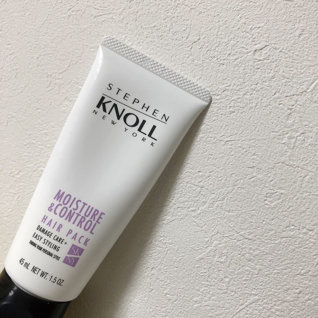 モイスチュアコントロール ヘアパック/スティーブンノル ニューヨーク/ヘアマスク・ヘアパックを使ったクチコミ（1枚目）