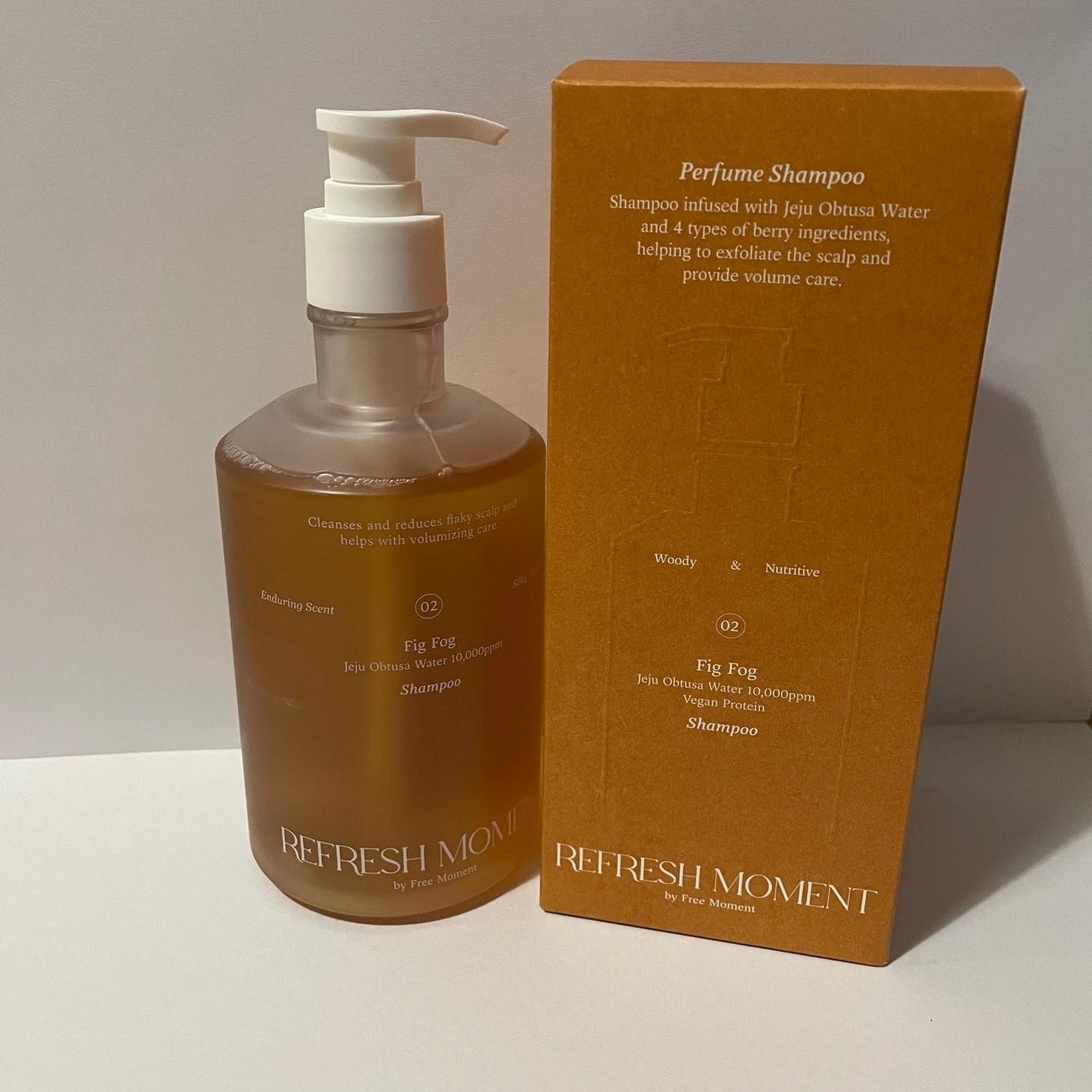 リフレッシュモーメントパフュームシャンプー/トリートメント Fig Fog/Free Moment /市販シャンプーを使ったクチコミ(2枚目)