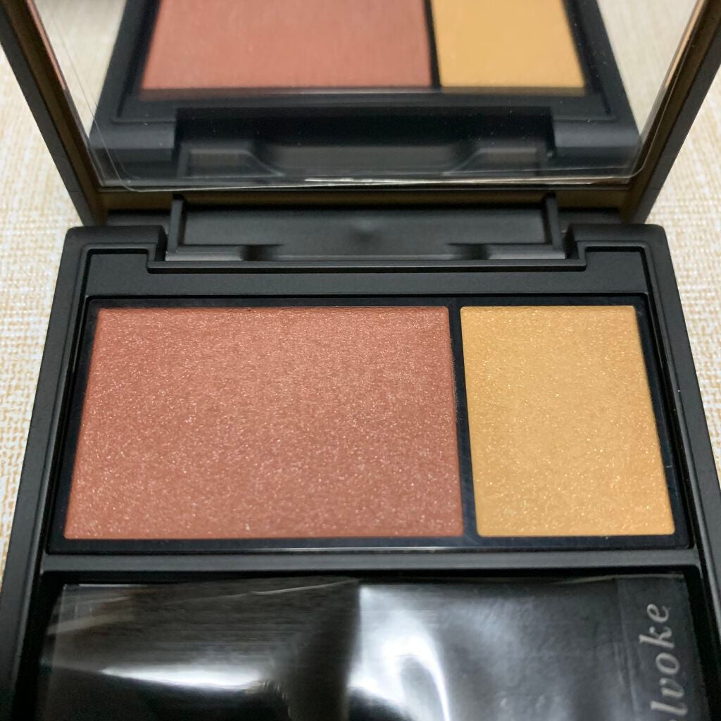 セルヴォーク カムフィー ブラッシュ/Celvoke/パウダーチークを使ったクチコミ(2枚目)