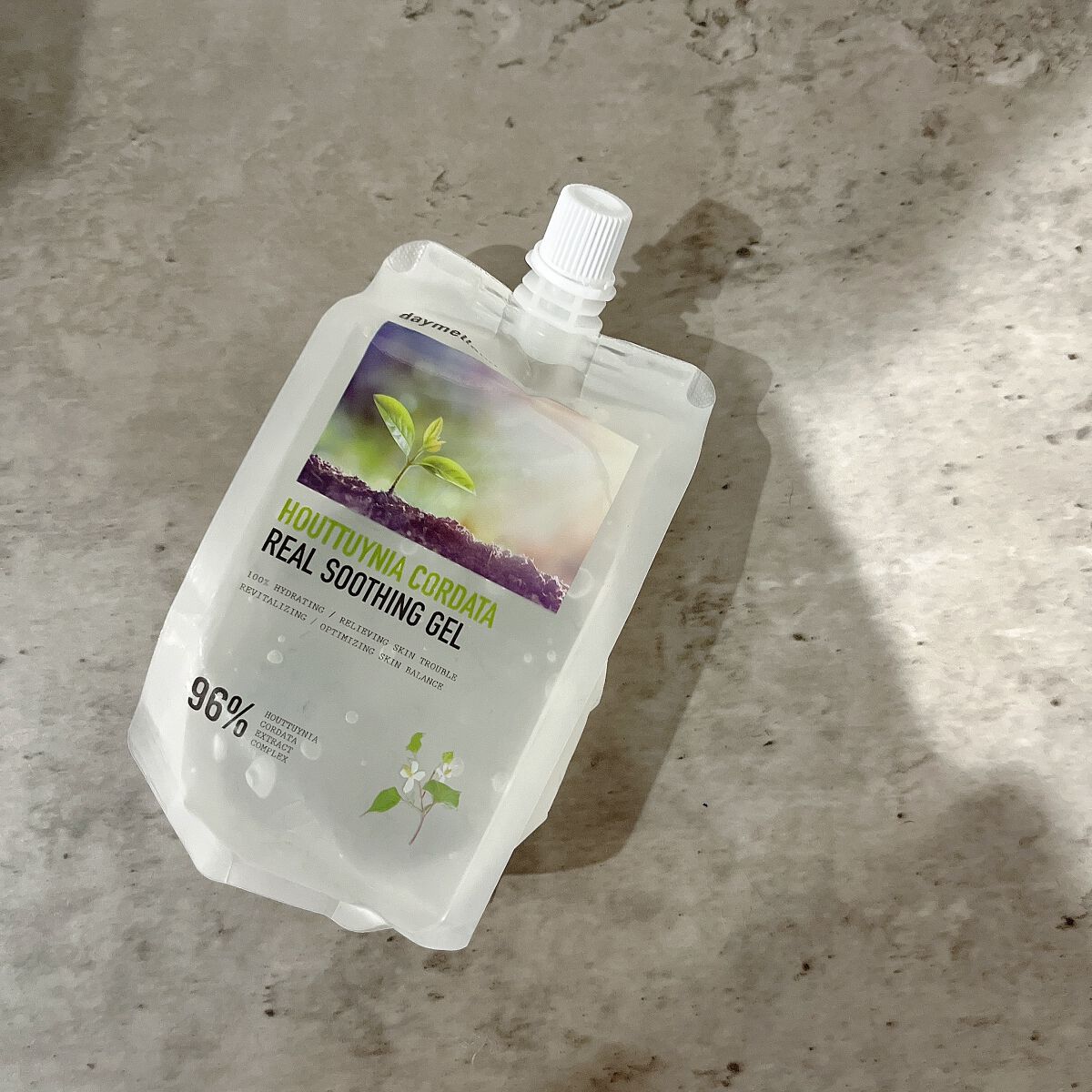 ドクダミリアルスージングジェル/daymellow’/ボディローションを使ったクチコミ（1枚目）