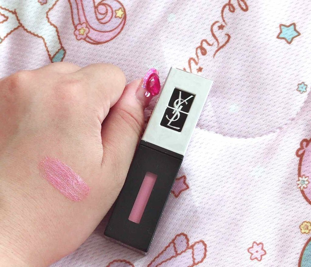 ルージュ ピュールクチュール ヴェルニ/YVES SAINT LAURENT BEAUTE/口紅を使ったクチコミ（2枚目）