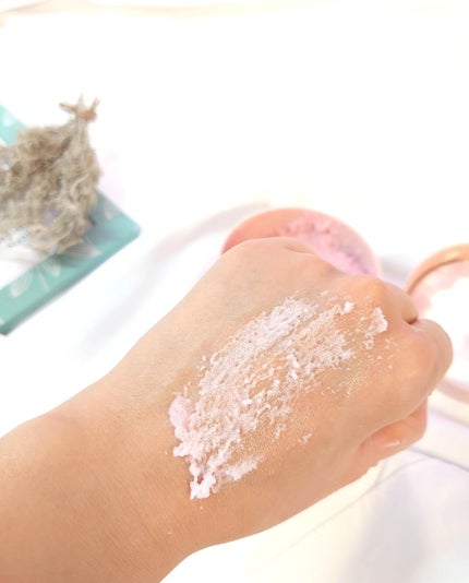 Q+Me スウィート ボム タラソ スクラブ/AGARISM/バスト・ヒップケアを使ったクチコミ(6枚目)