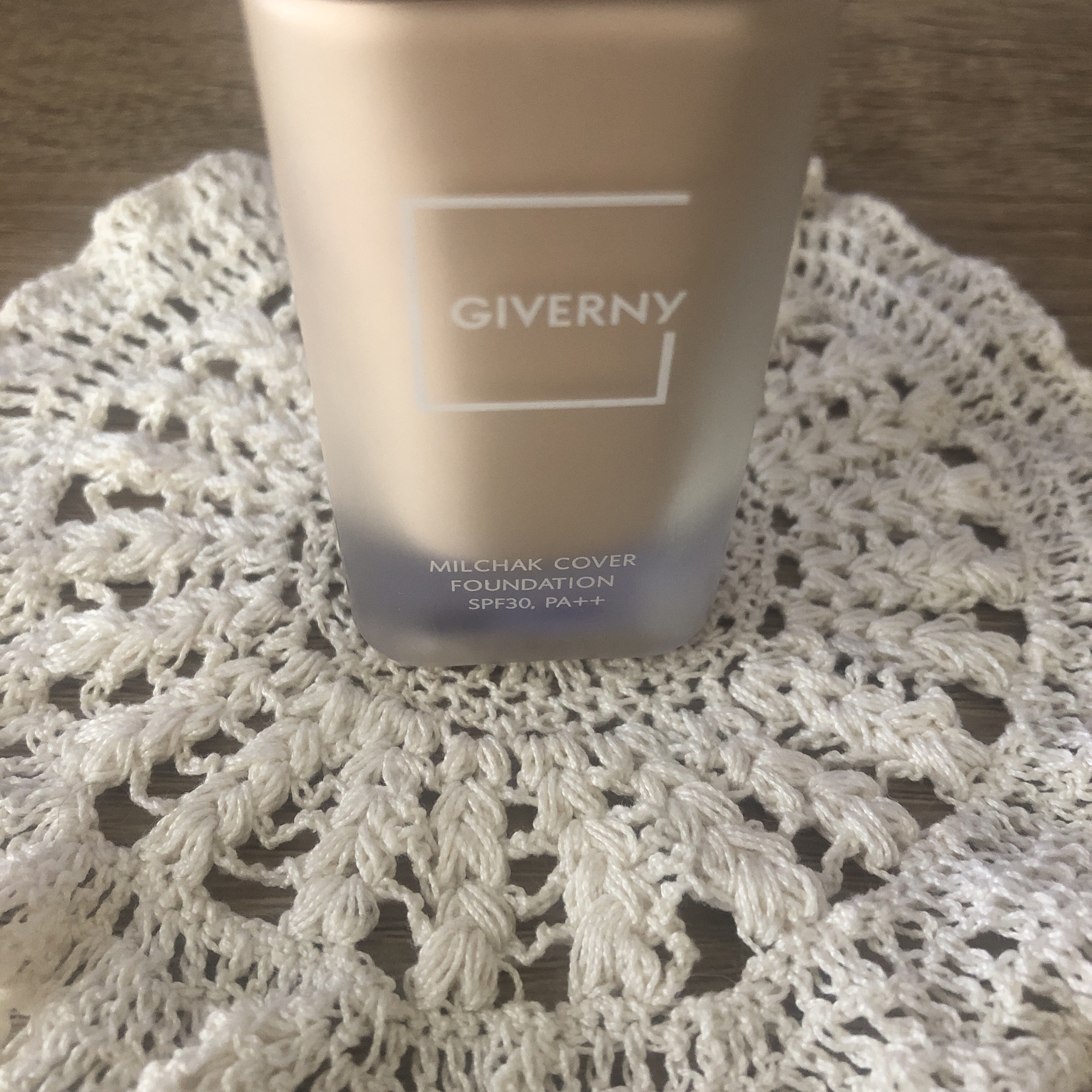 密着カバーファンデーション/GIVERNY/リキッドファンデーションを使ったクチコミ（1枚目）