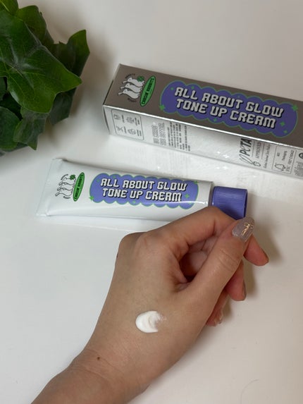 オールアバウトグロウトーンアップクリーム/CHASIN'RABBITS/化粧下地を使ったクチコミ(2枚目)