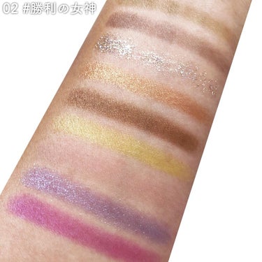 GODDESS 9 EYESHADOW/SUSISU/アイシャドウパレットを使ったクチコミ（5枚目）